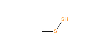 Methyl hydrodisulfide